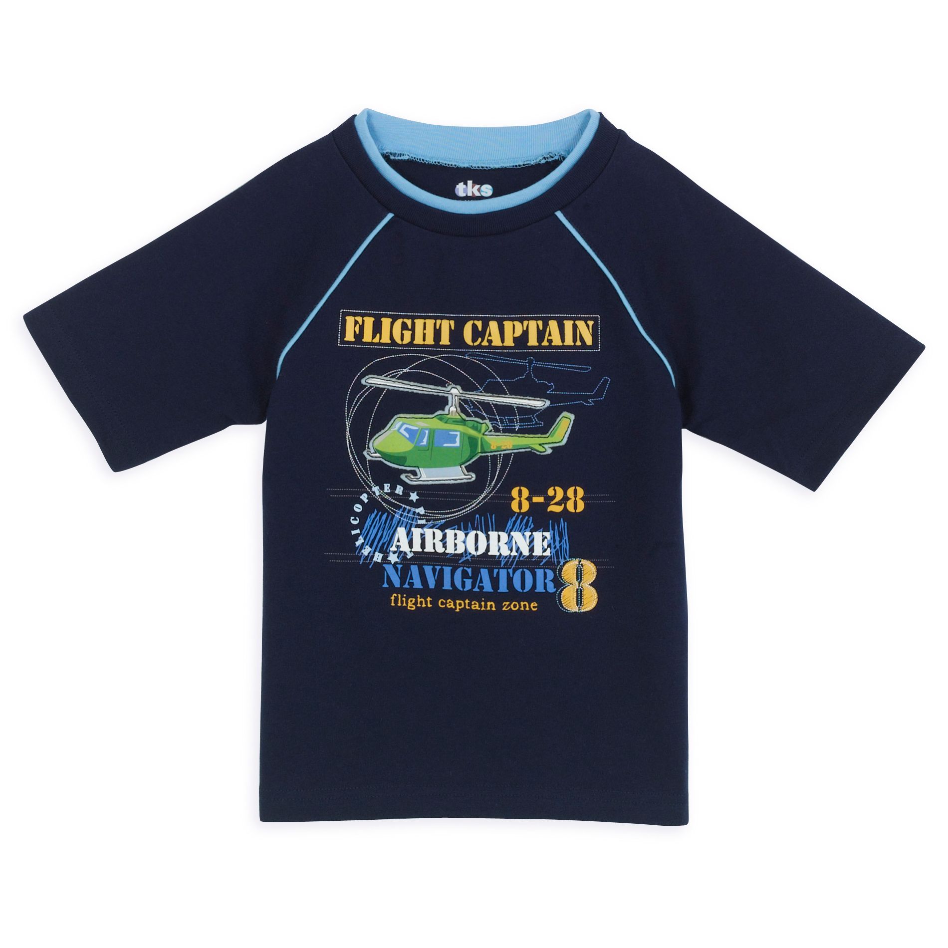 TKS Toddler Boy&#39;s Graphic Tee -  Helicopter