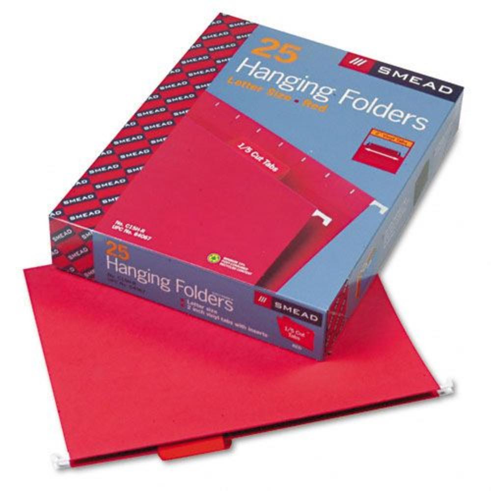 Smead SMD64067 Colored Hanging File Folders
