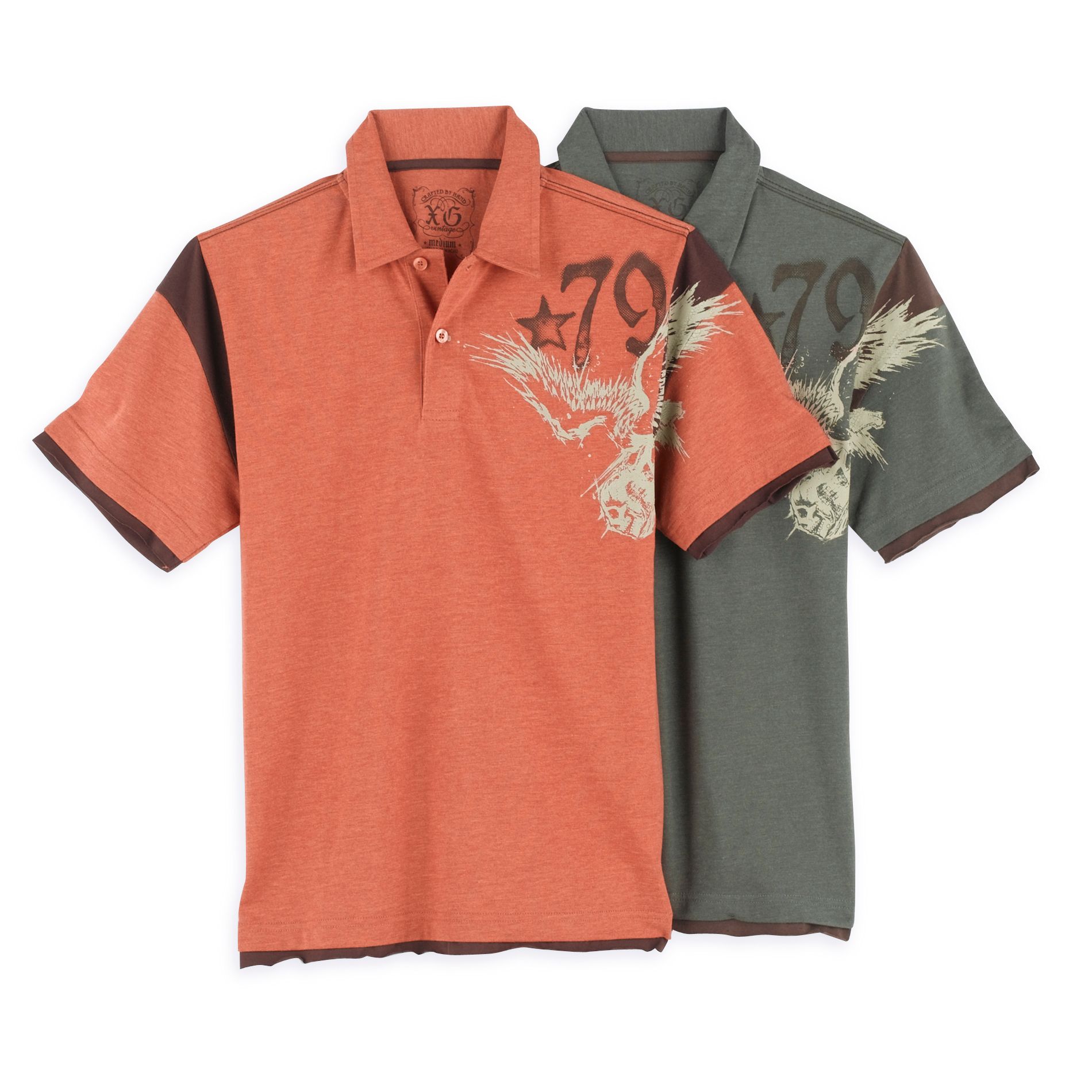 M. Gerald Boy&#39;s 8-20 Short Sleeve Polo with Embellishment Collection