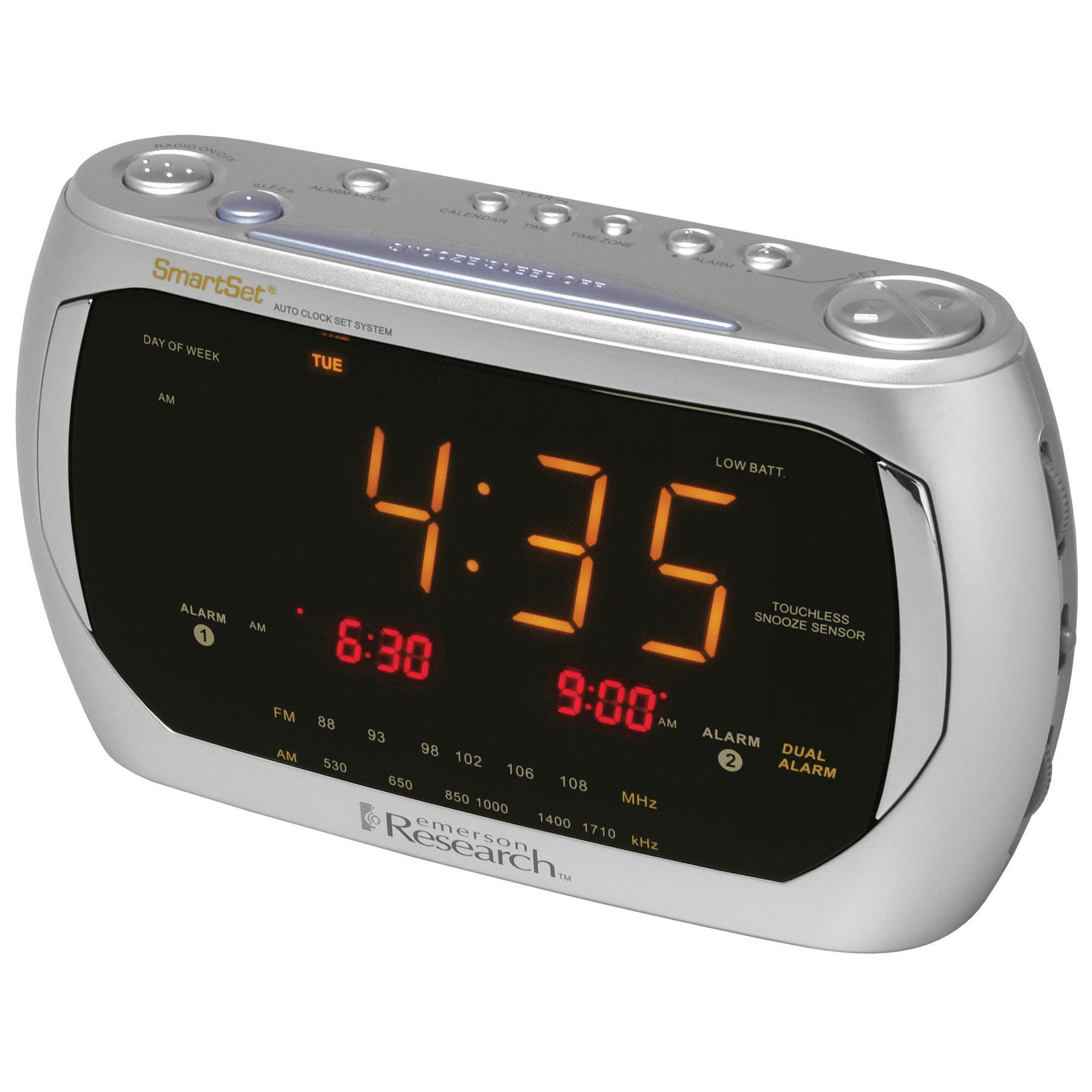 Smart Set Alarm Clock Manual | Unique Alarm Clock