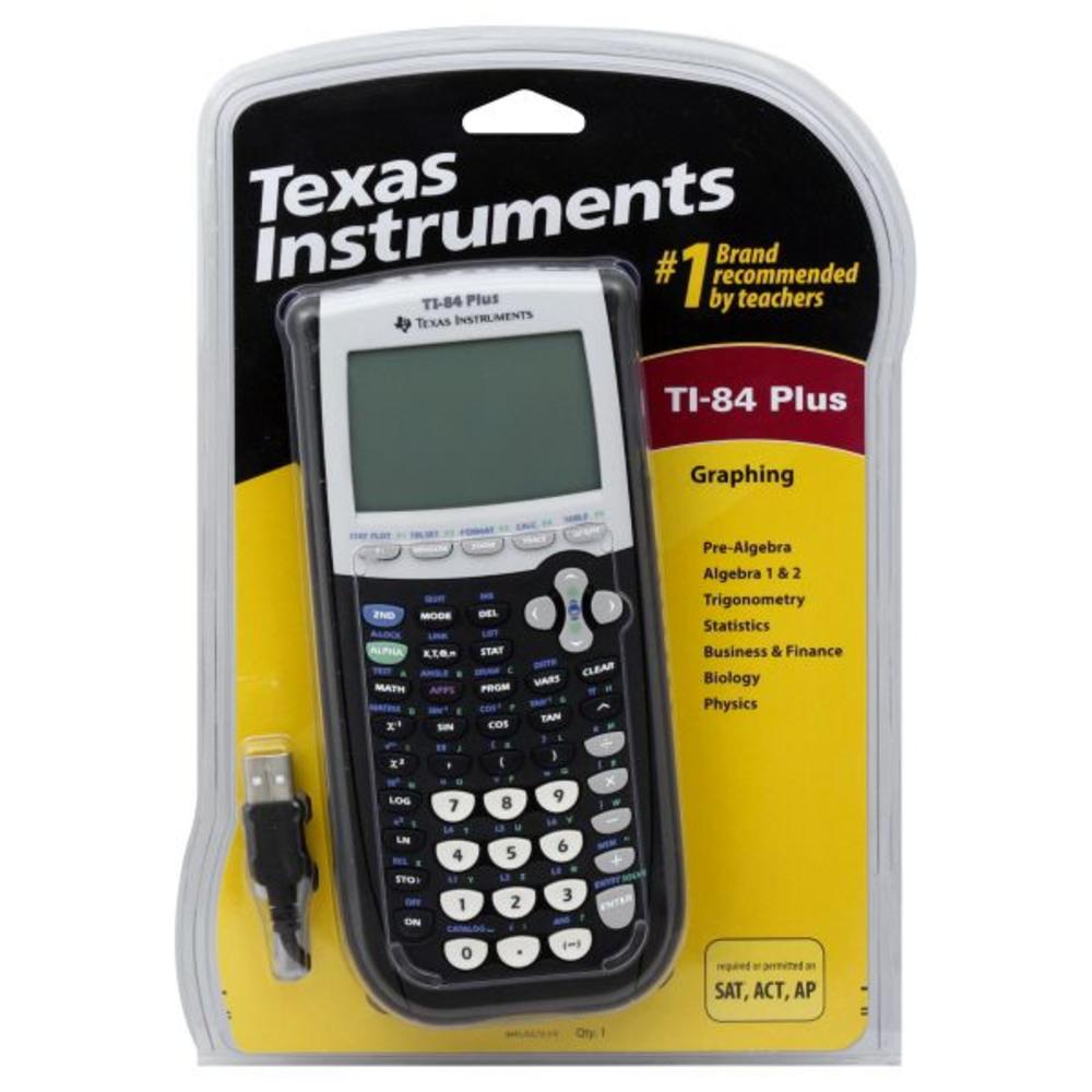 Texas Instruments TI84PLUS_66032 TI-84 Plus Graphing Calculator
