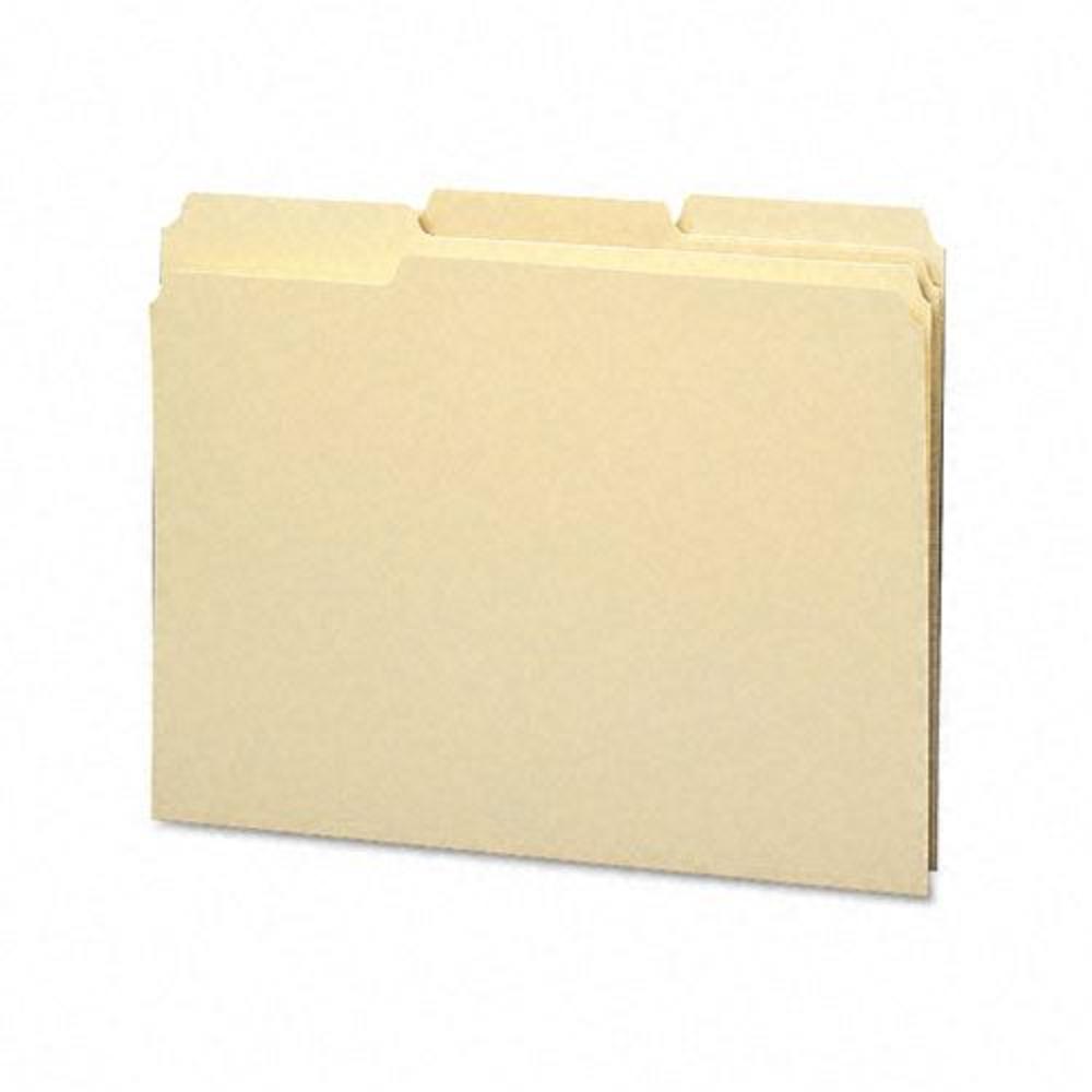 Smead SMD10347 100percent Recycled Reinforced Top Tab File Folders