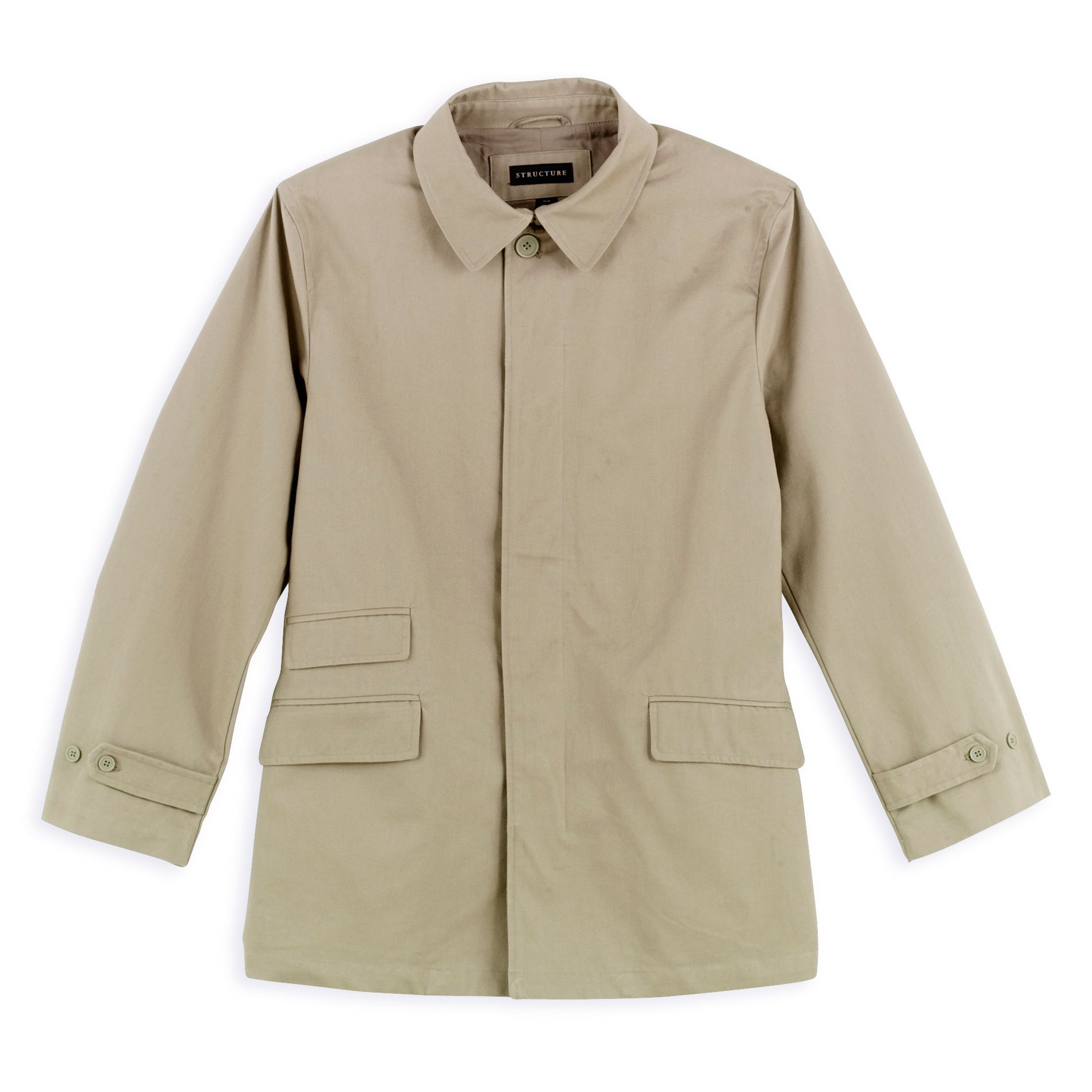Structure Trench Coat