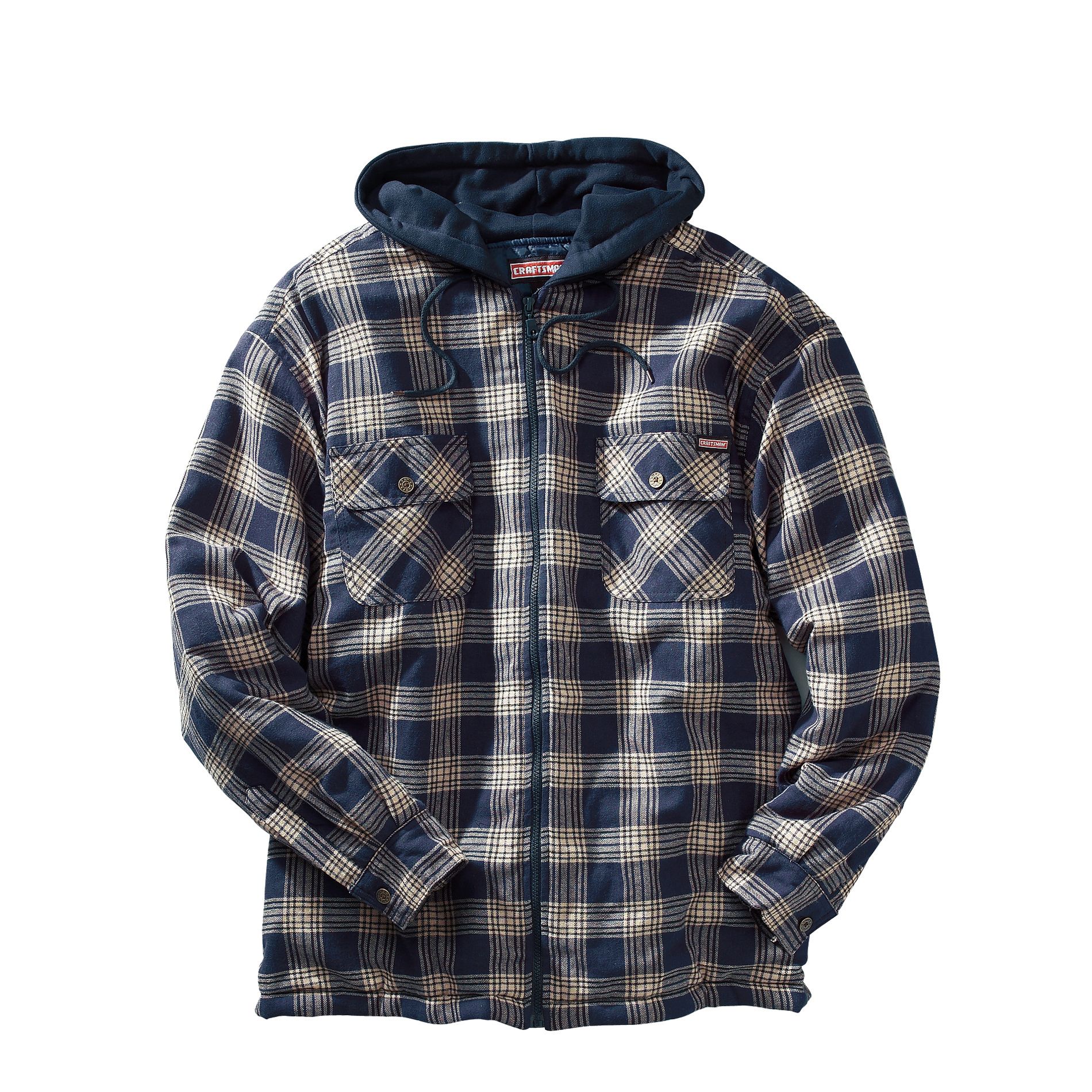 Craftsman Flannel Hooded Jacket