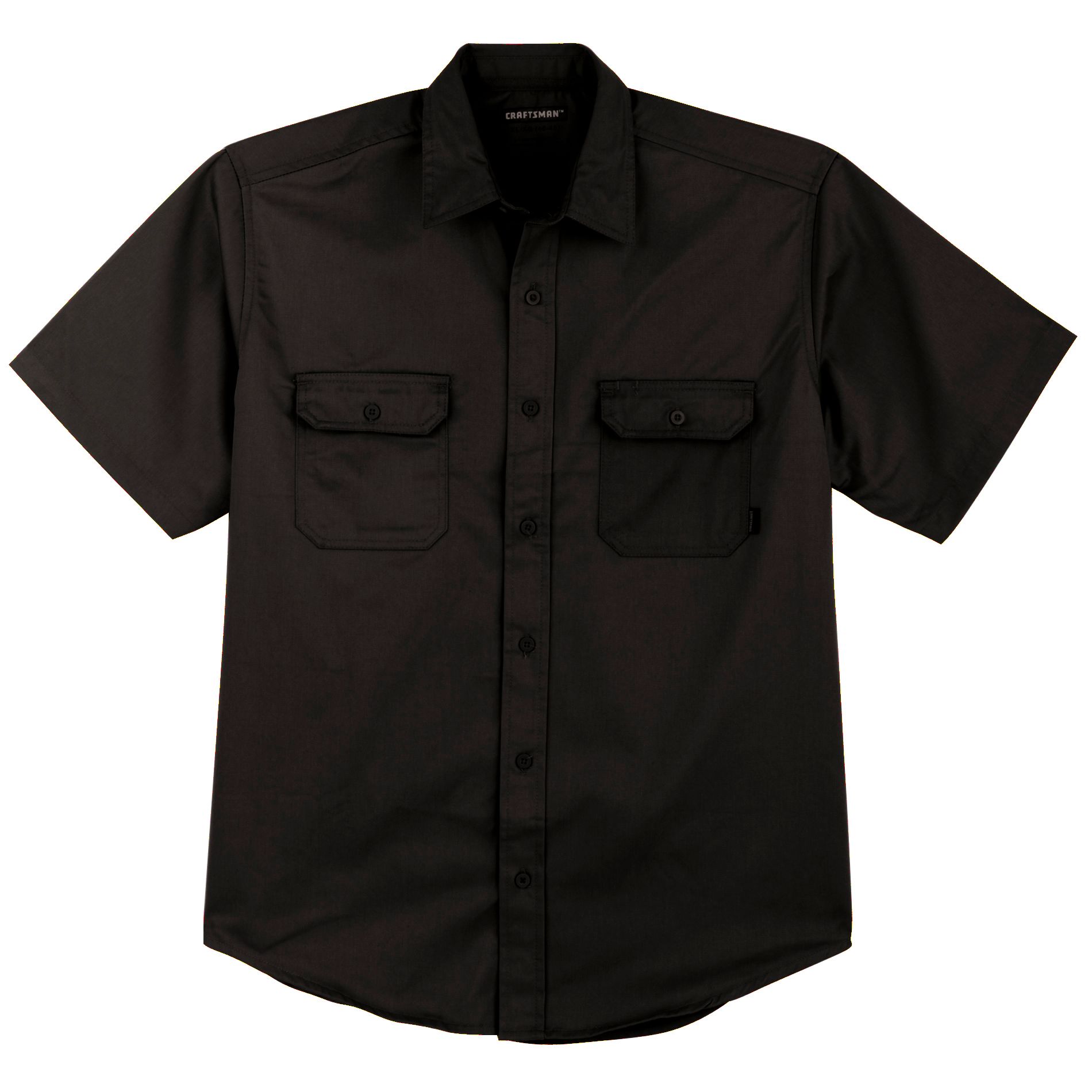 Craftsman Men's Short Sleeve Twill Work Shirt