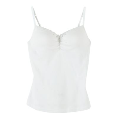 Basic Editions Women&#39;s Underwire Tank Top