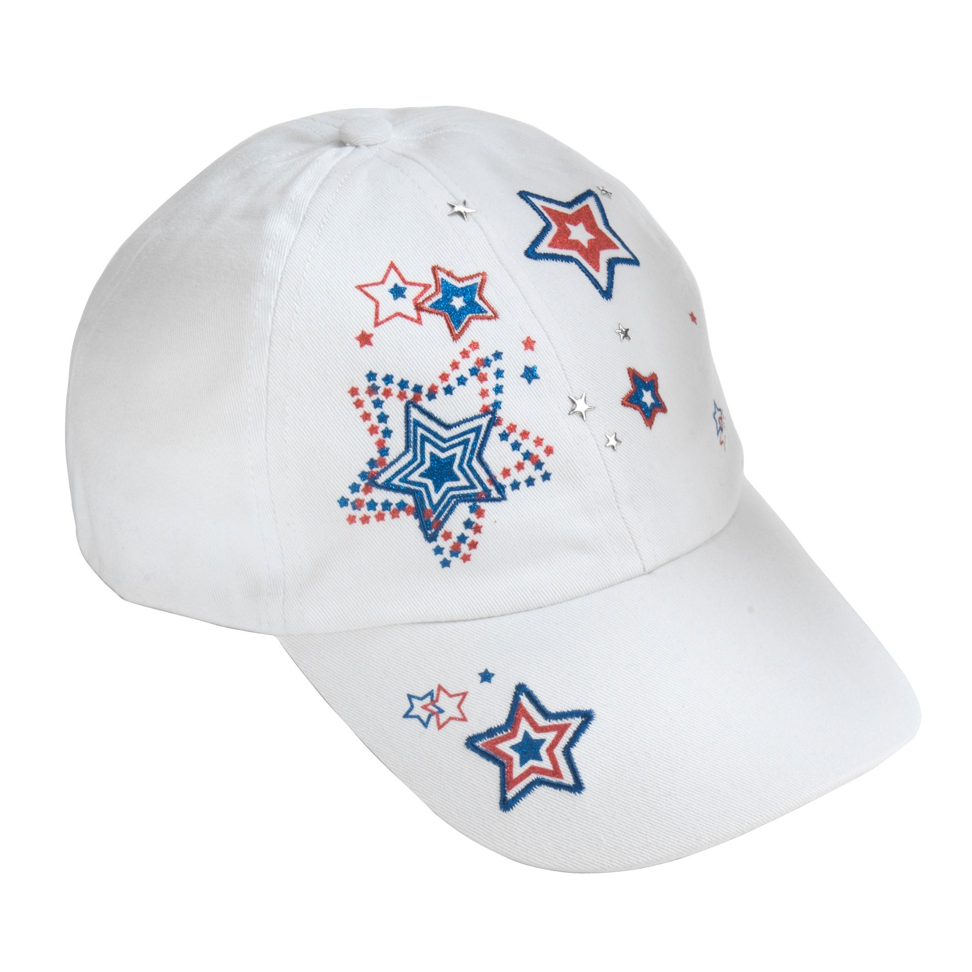 Accessories Americana Studd Baseball Cap with Multiple Stars