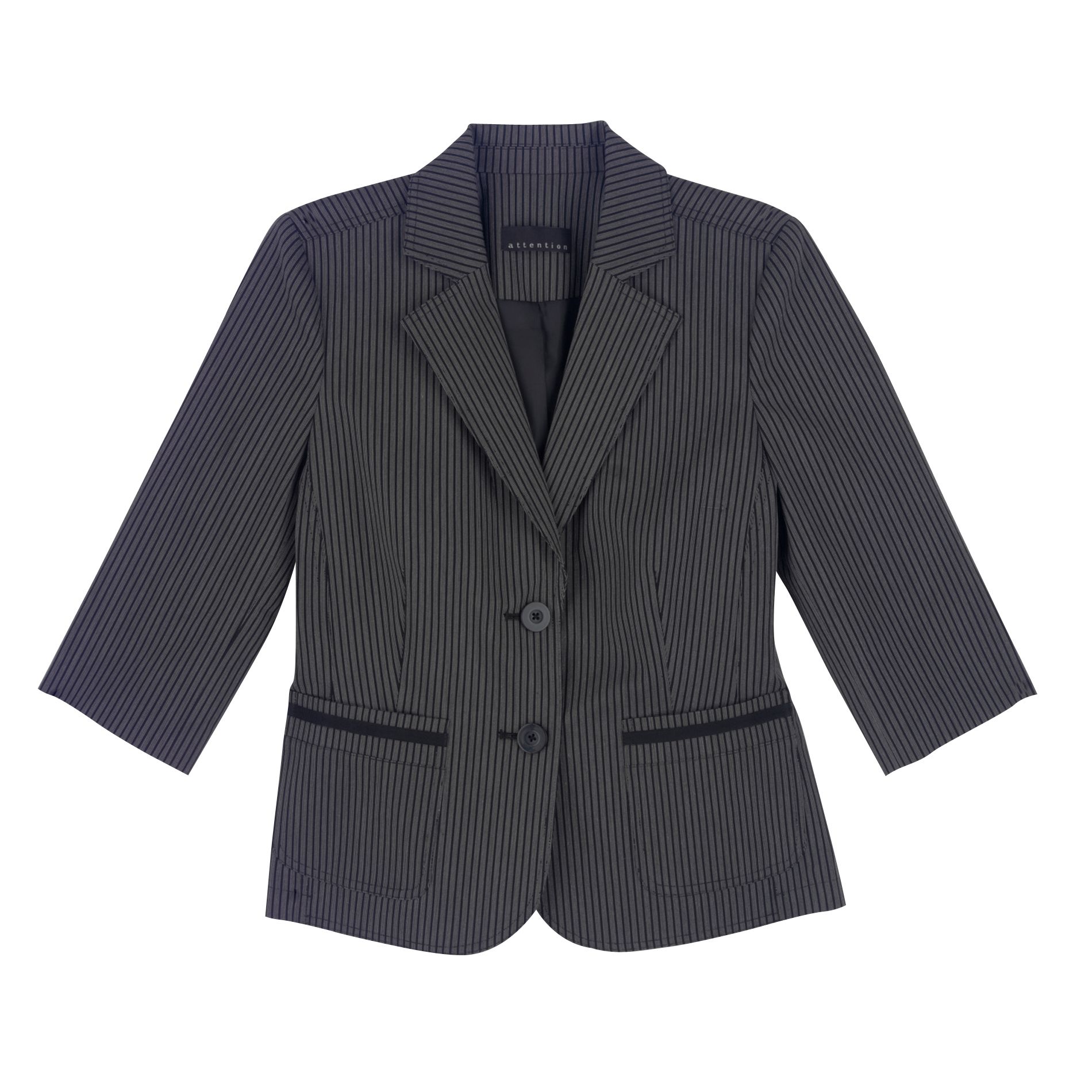 Attention Women&#39;s Novelty Suiting Stitch Stripe Jacket