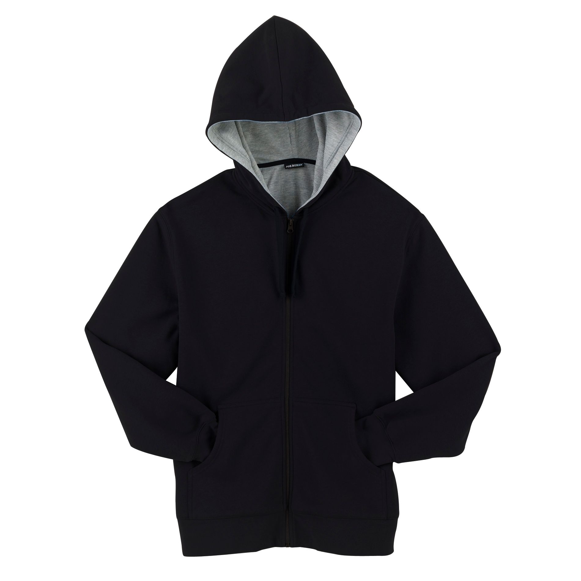 Joe Boxer Men's Lined Zip Hoodie