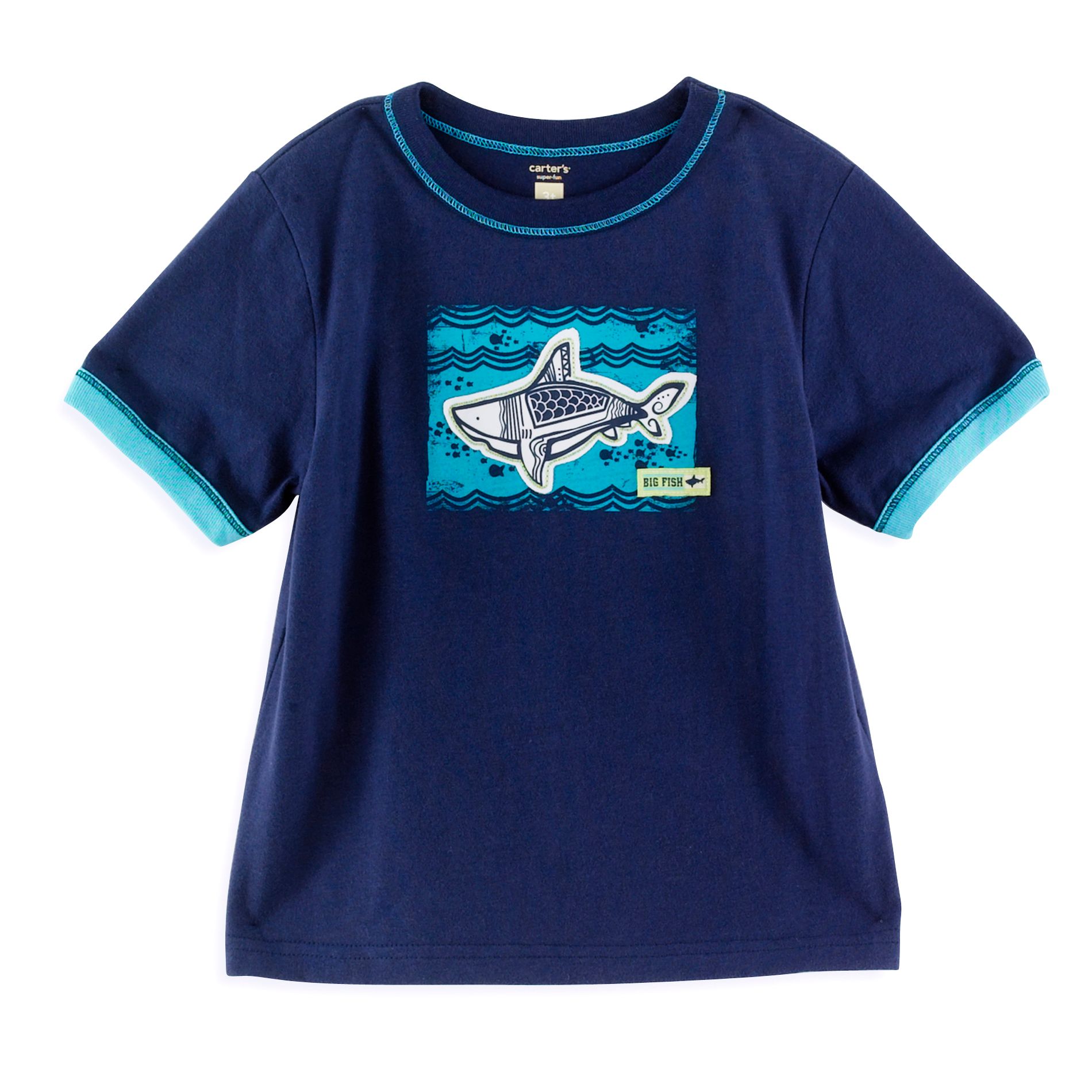 Carter's Toddler Boy&#39;s Short Sleeve Tee - Shark