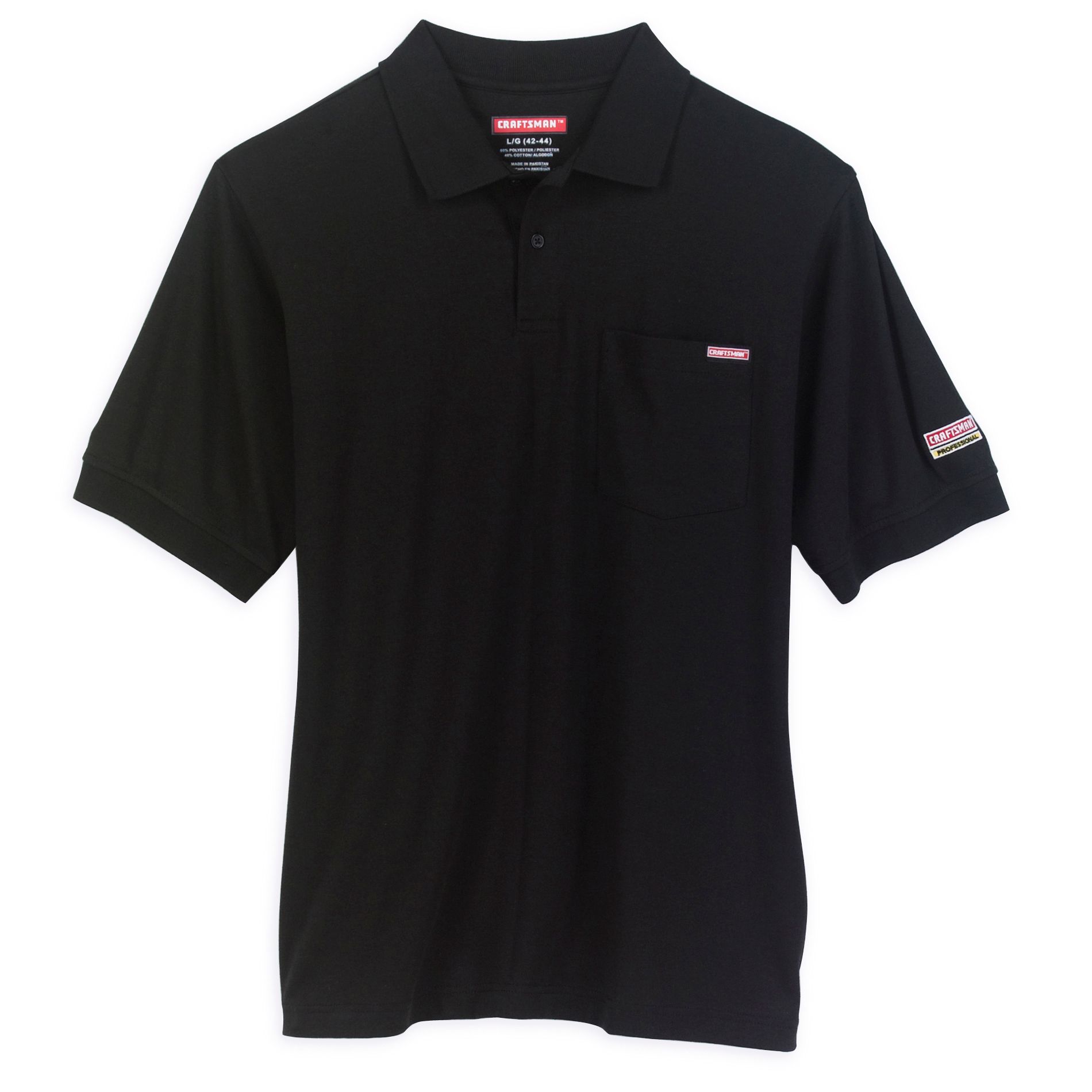 Craftsman Professional Work Polo with Teflon&#174; fabric protector