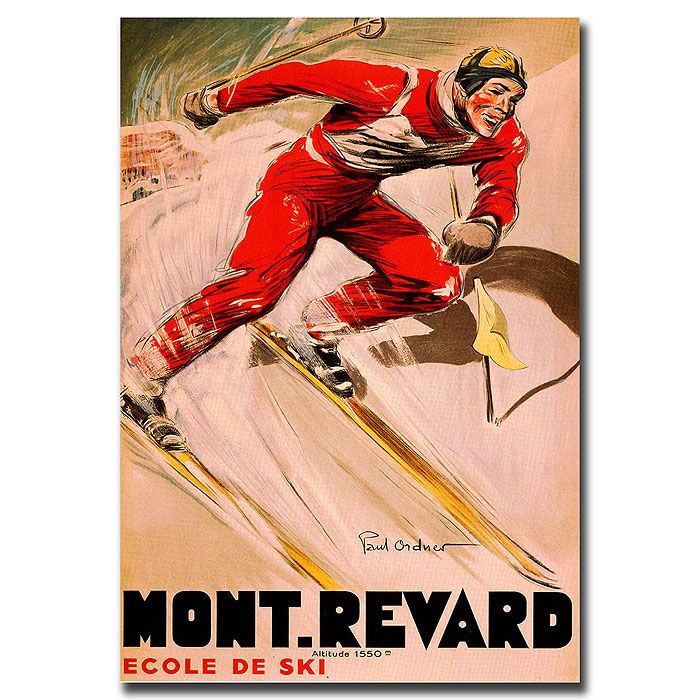 Trademark Global 35x47 inches "Mont Revard"
