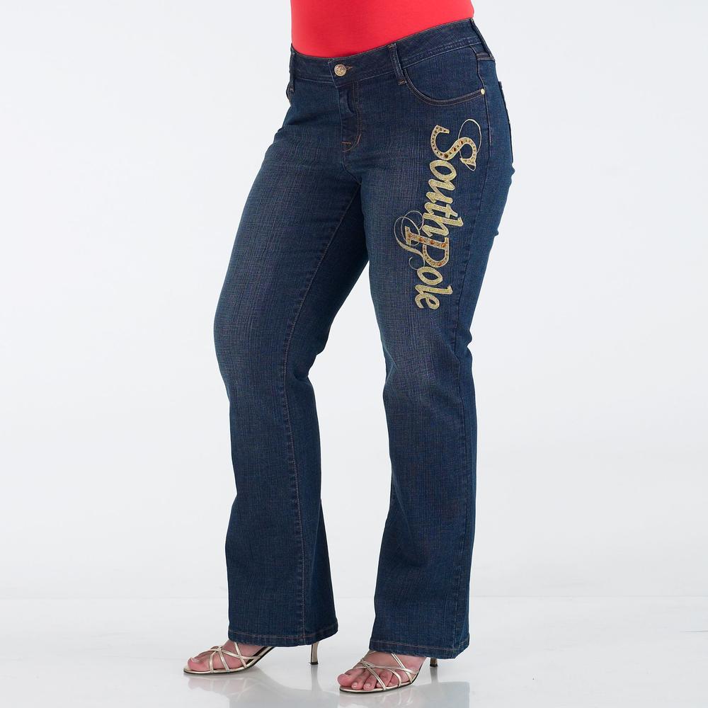 Southpole Juniors Plus Side Hit Logo Jean