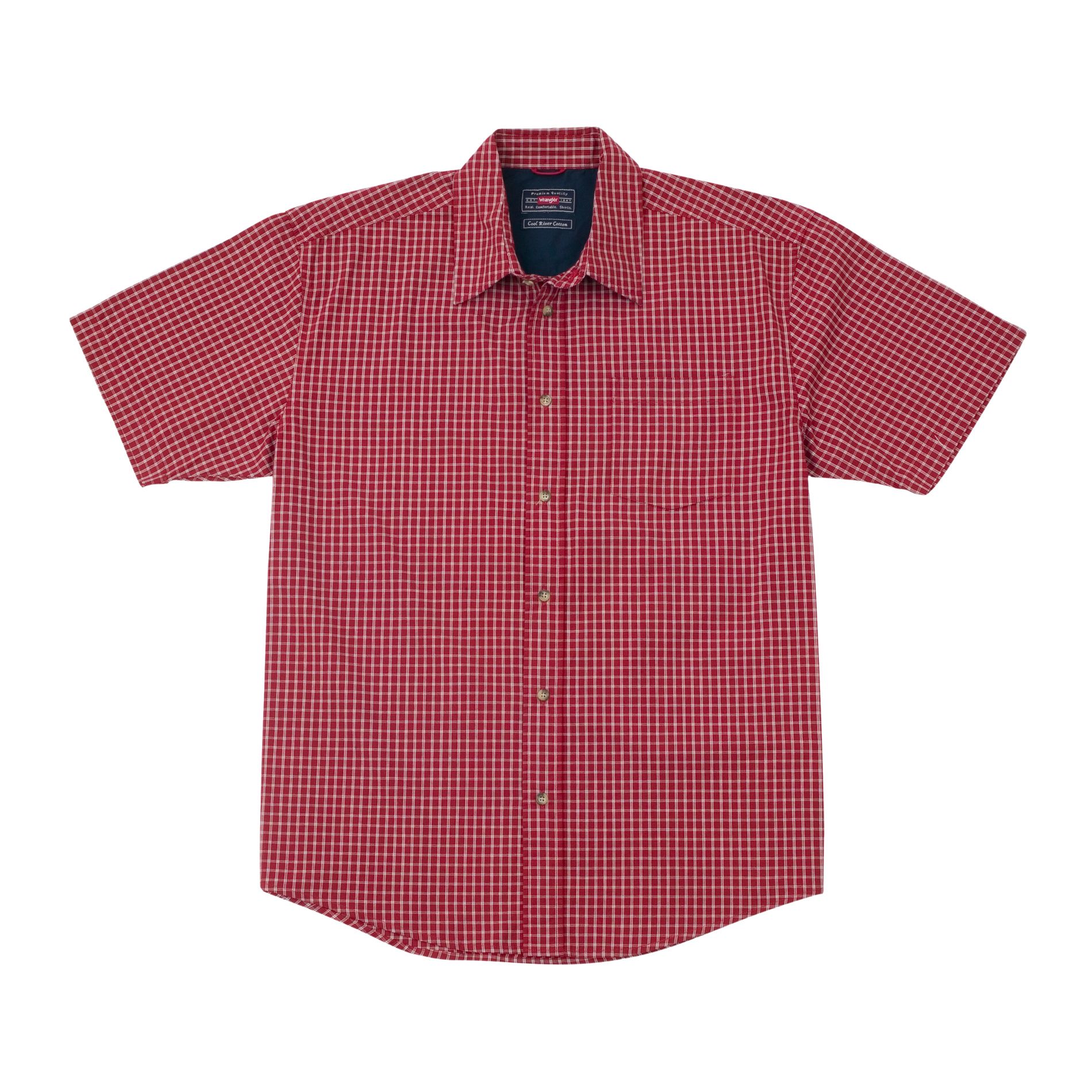 Wrangler Men&#39;s Short Sleeve Woven Shirt