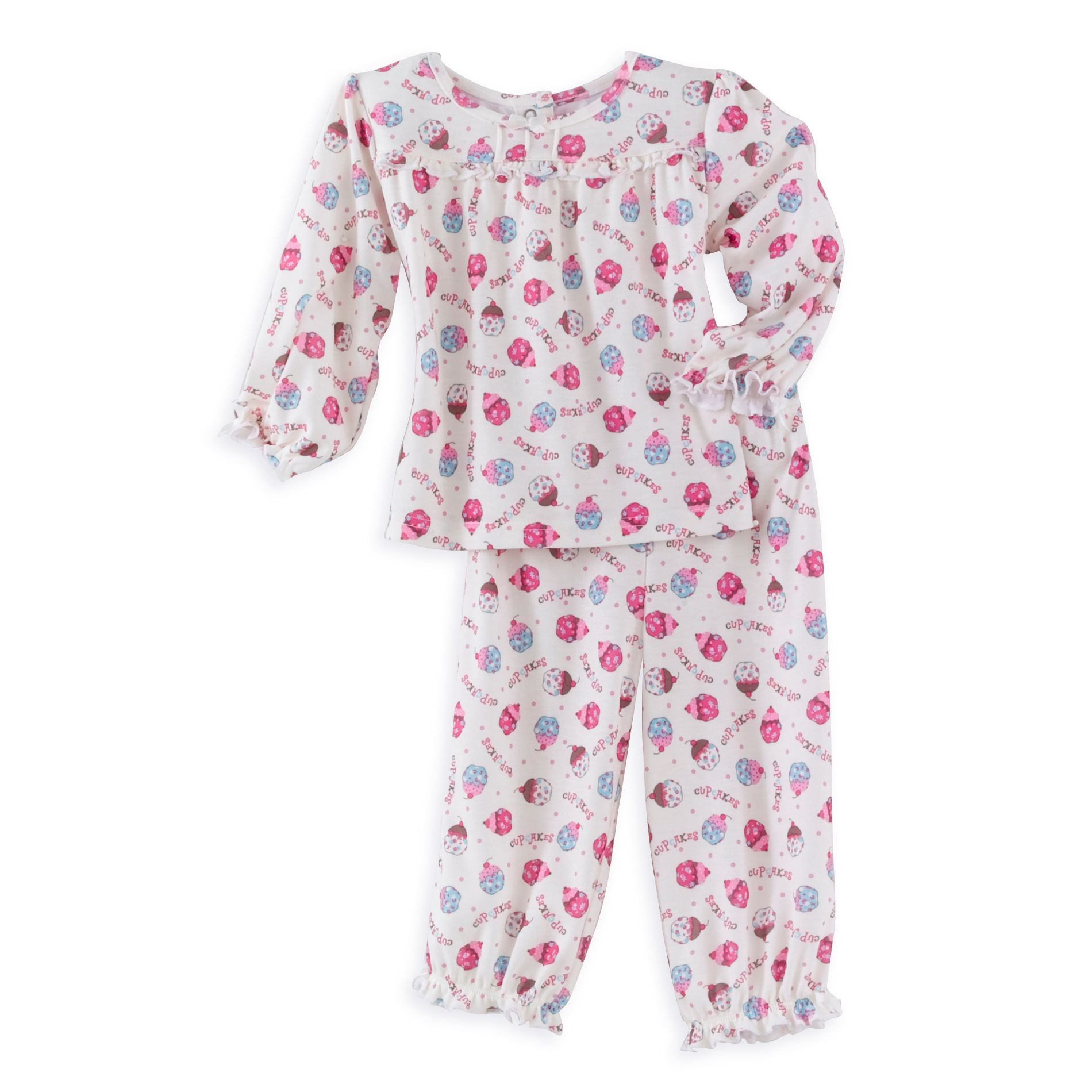 Planet ZZZ Infant Girl&#39;s 2-Piece Babydoll Pajamas