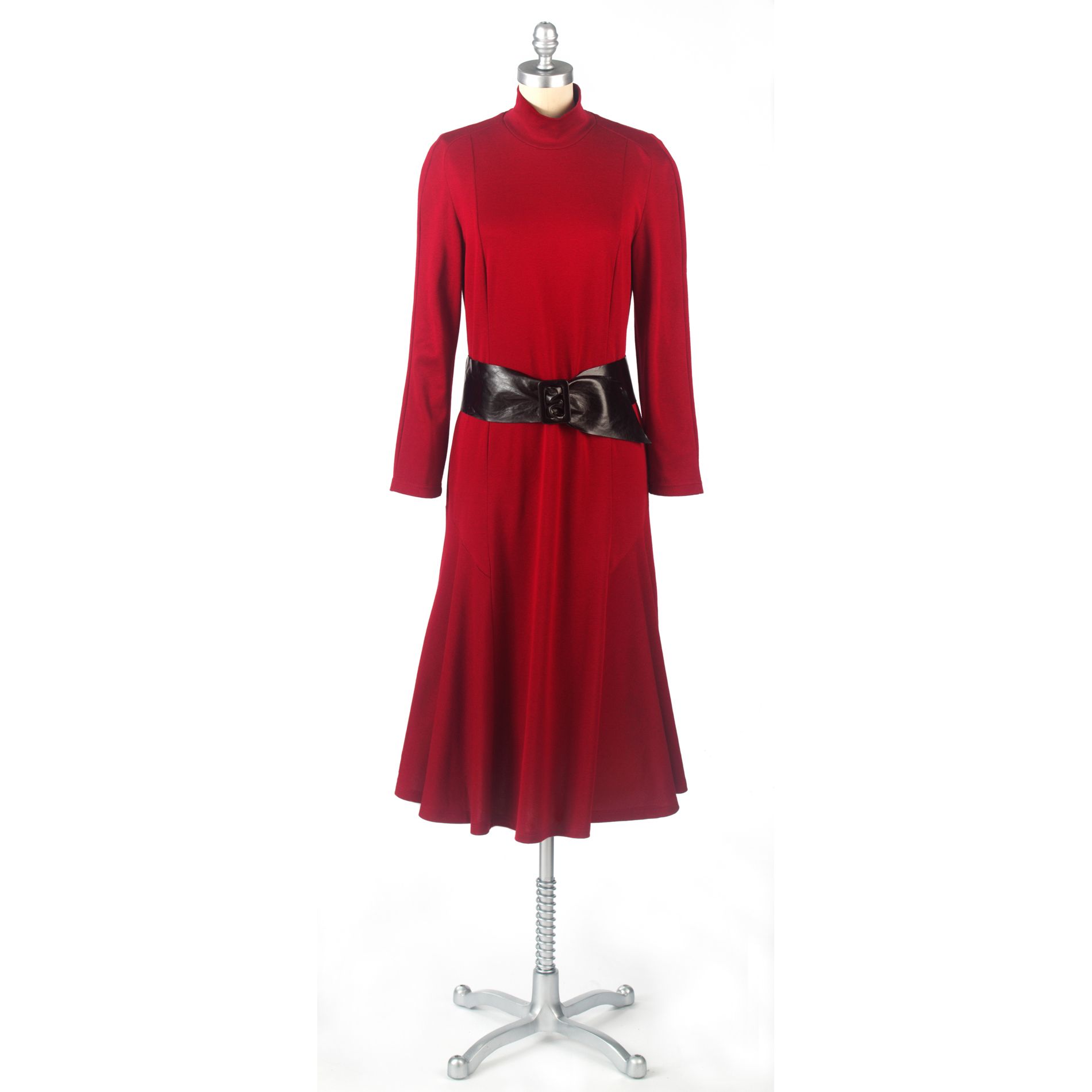 Lennie Belted Rag Stovepipe Dress