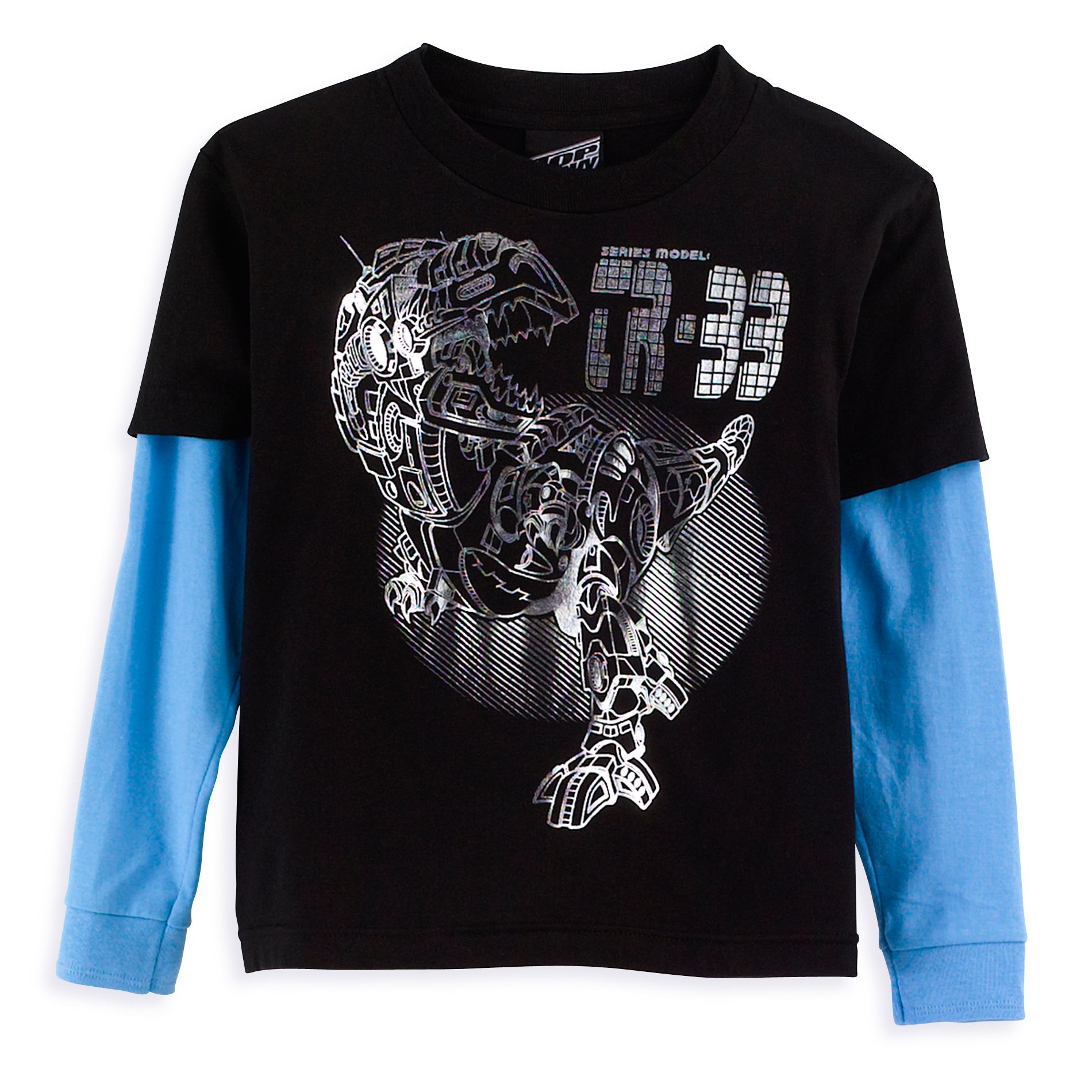 Top Heavy Boy&#39;s 4-7 Prevent Long Sleeve Layered Tee