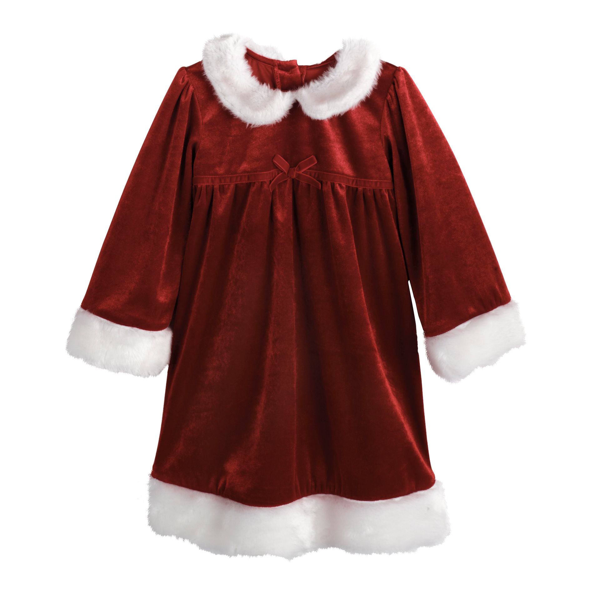 WonderKids Toddler Girl&#39;s Santa Dress