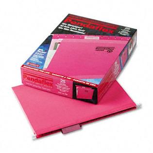 Pendaflex Pfx415215pin Colored Reinforced Hanging File Folders