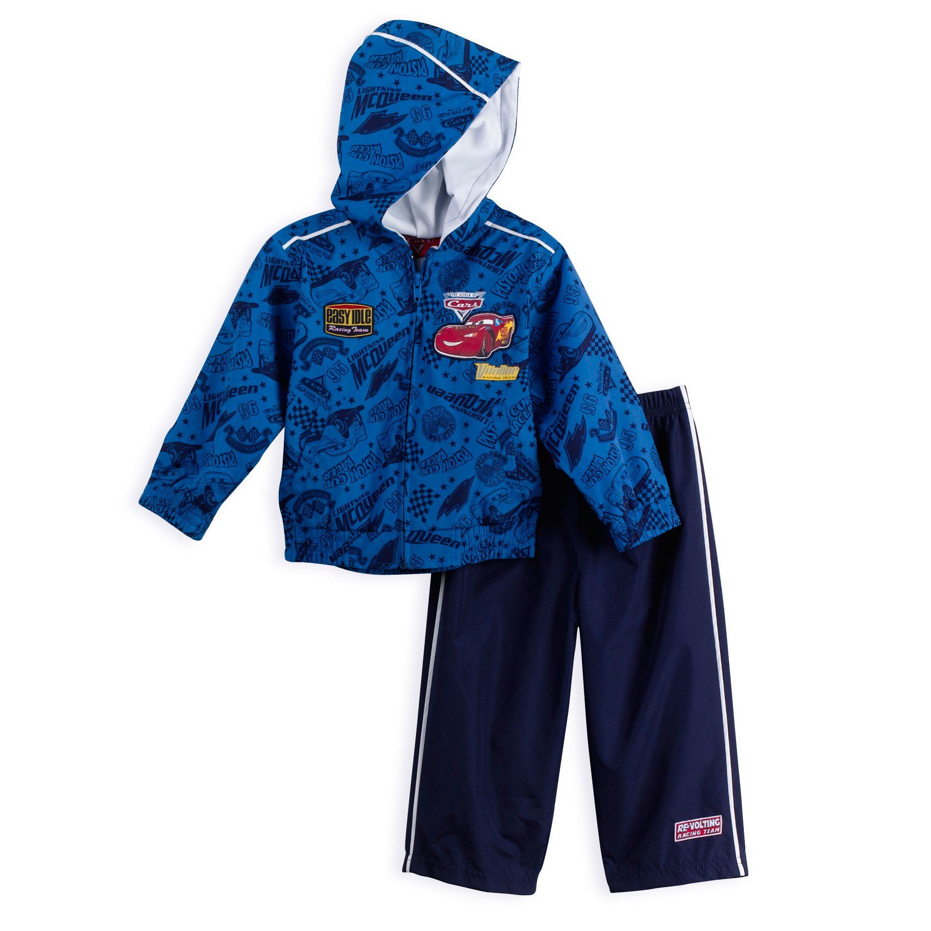 Cars Infant Boy&#39;s 2-Piece All Over Printed Windsuit