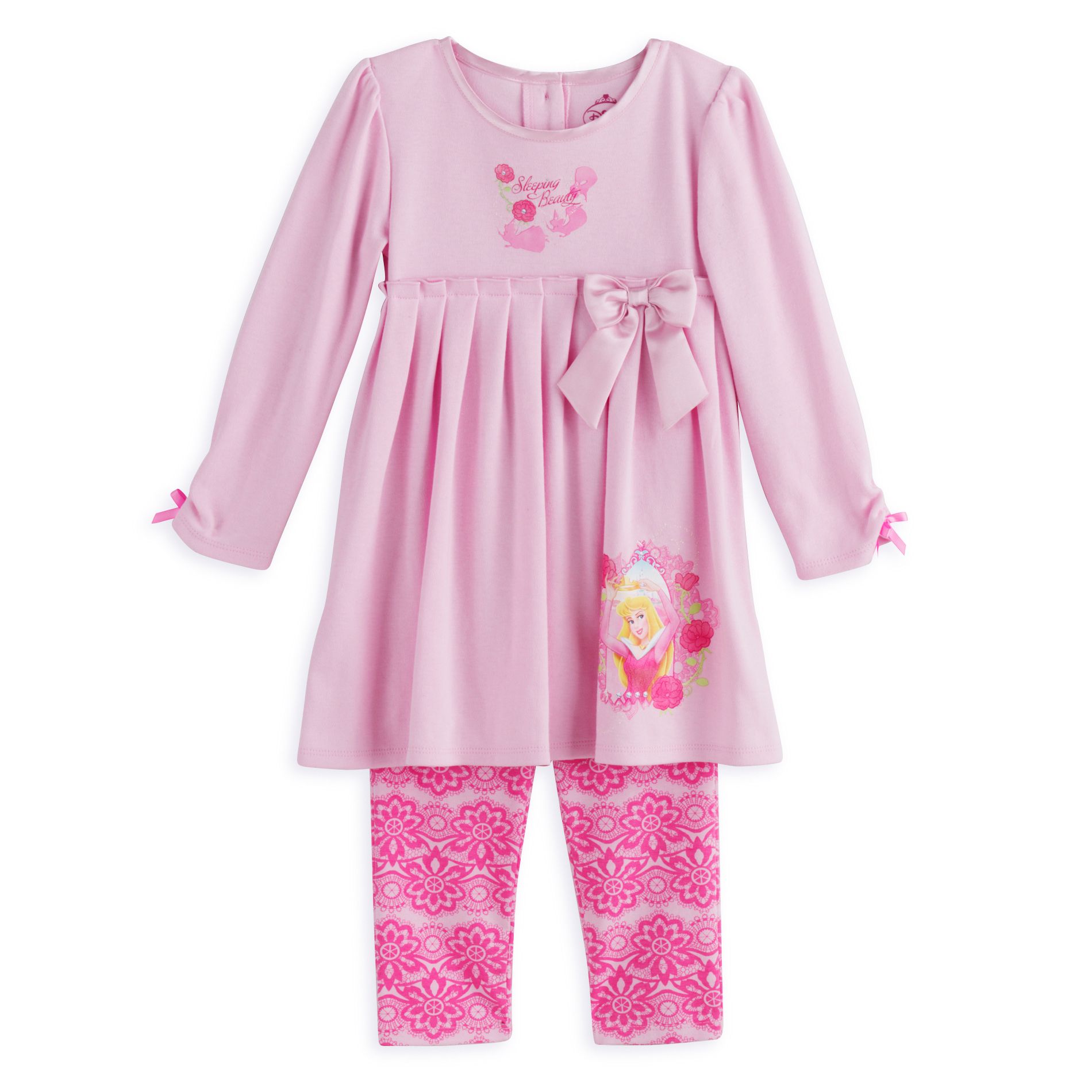 Disney Toddler Girl&#39;s Princess Dress & Legging Set