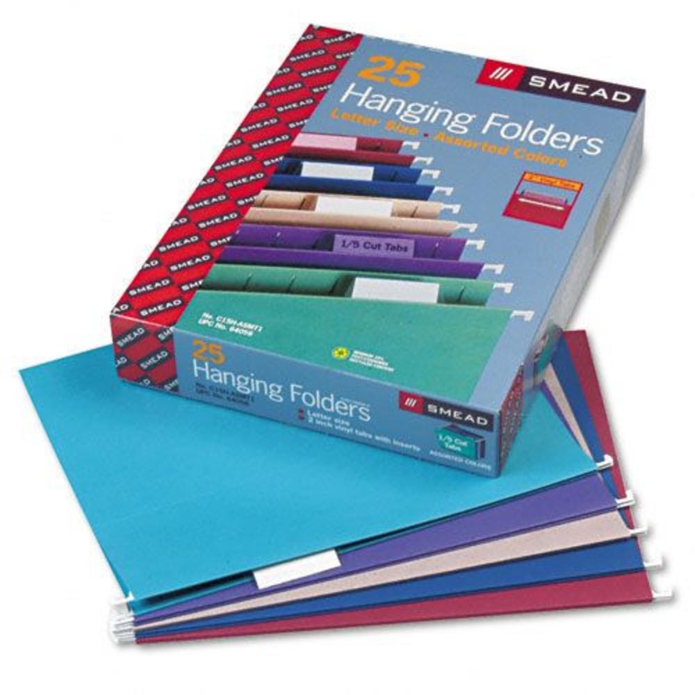 Smead SMD64056 Designer Assorted Hanging Folders