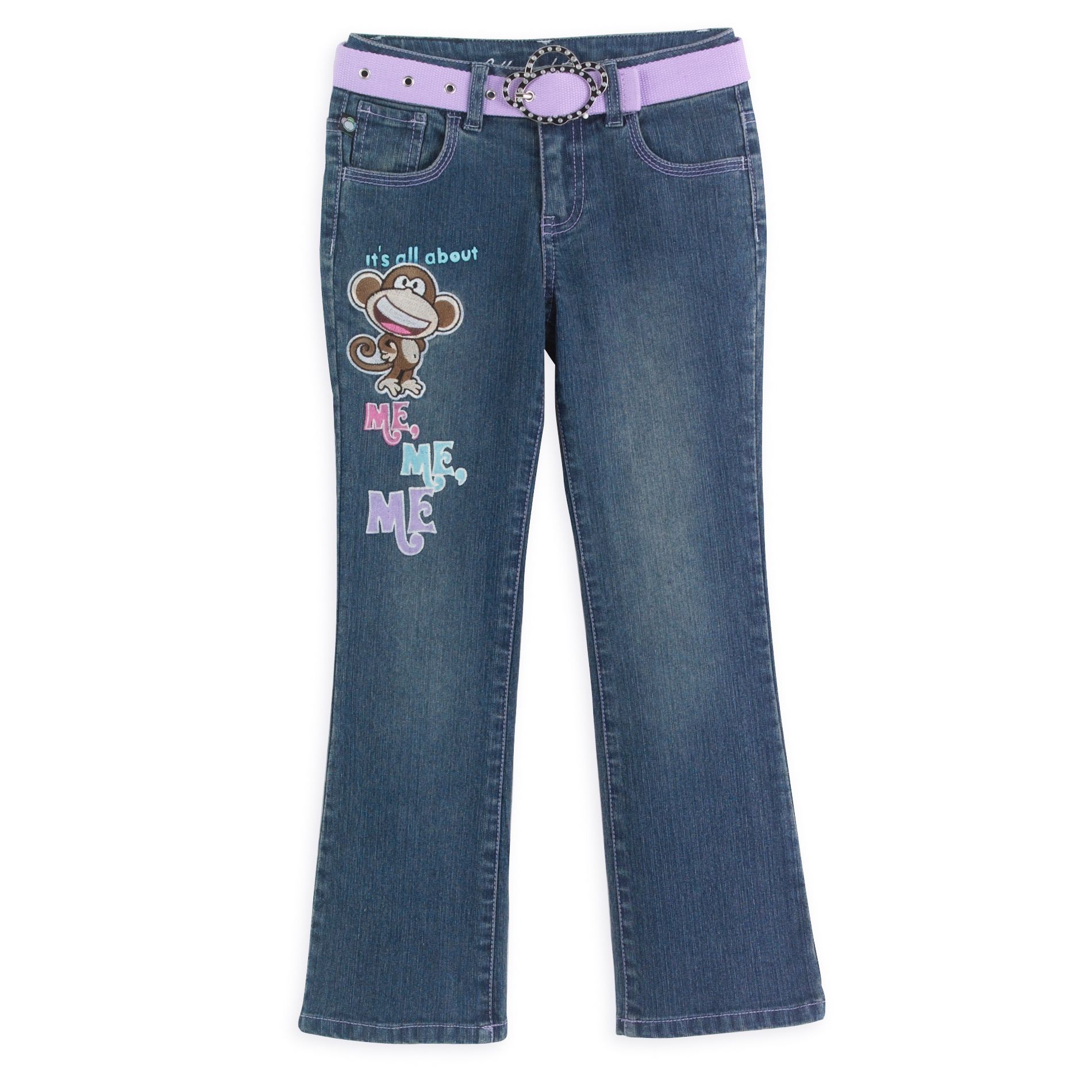 Bobby Jack Girl&#39;s 4-6x "It&#39;s All About Me" Flare Leg Jean