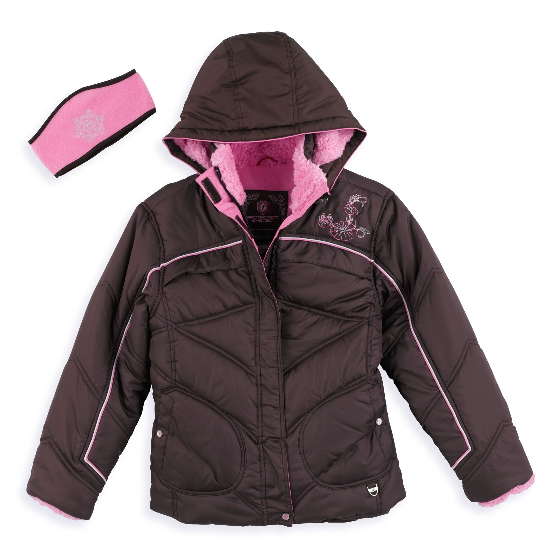 Protection System Girl&#39;s Plus Bubble Jacket