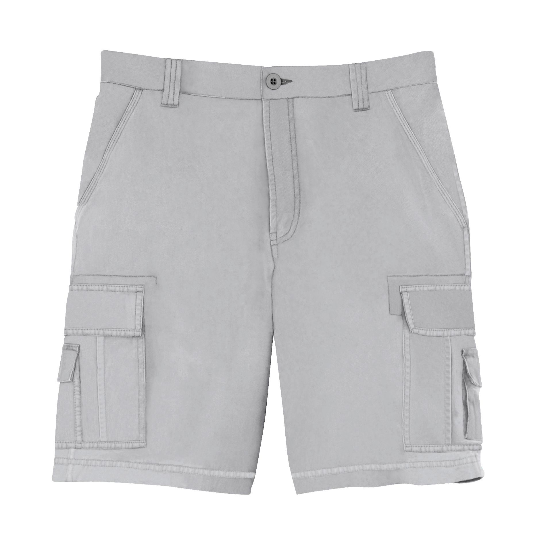 Basic Editions Men&#39;s Multi Pocket Cargo Shorts