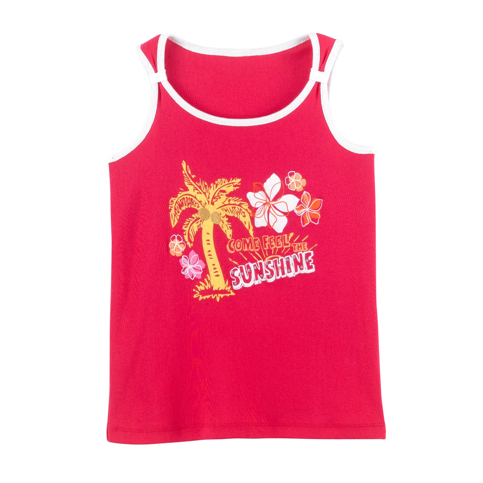 Basic Editions Girl&#39;s Graphic Knot Tank Tops