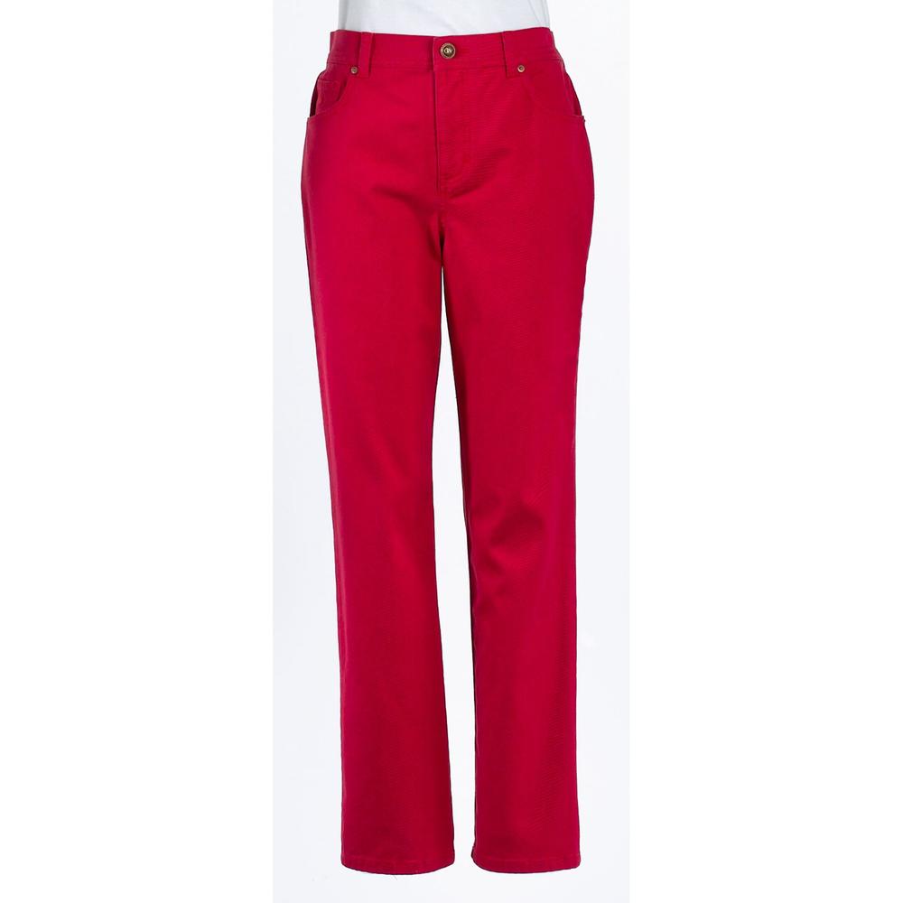 Gloria Vanderbilt Amanda Women's Petite Color Stretch Jeans