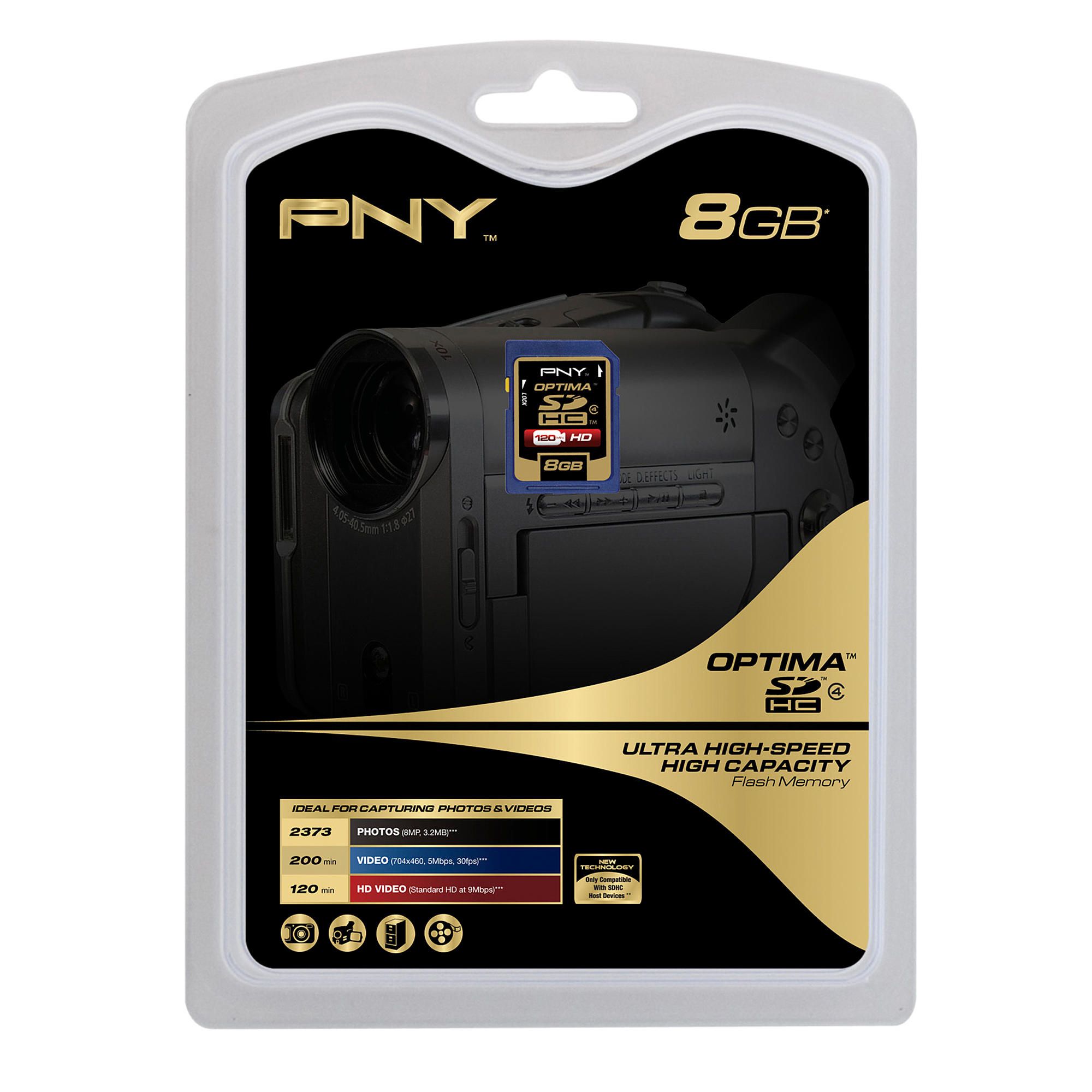 PNY 8GB Class 4 Secure Digital High Capacity (Sdhc) PNY 8GB Class 4 Secure Digital High Capacity (Sdhc)