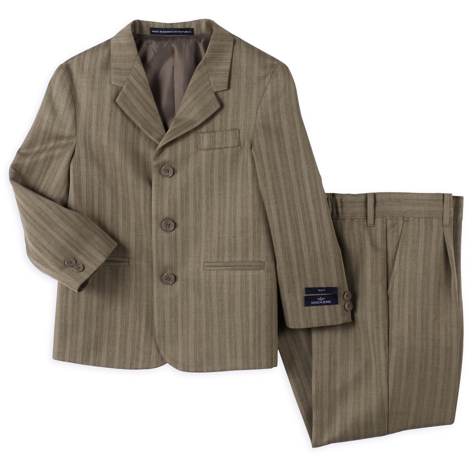 Dockers Boy&#39;s 4-7 Tonal Stripe Suit