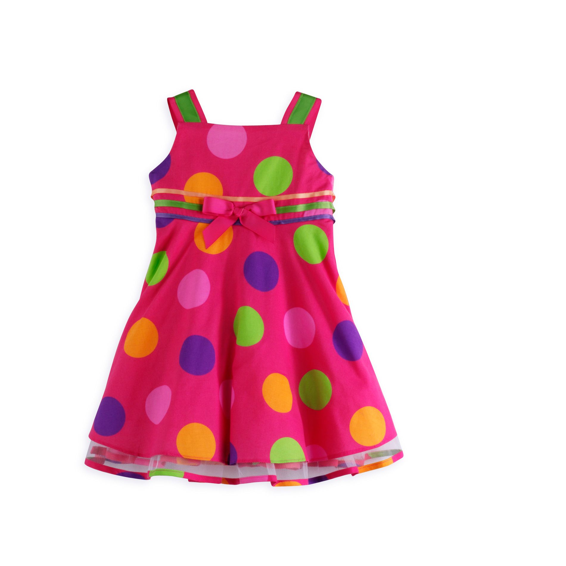 Rare Too Toddler Girl&#39;s Large Dot Dress