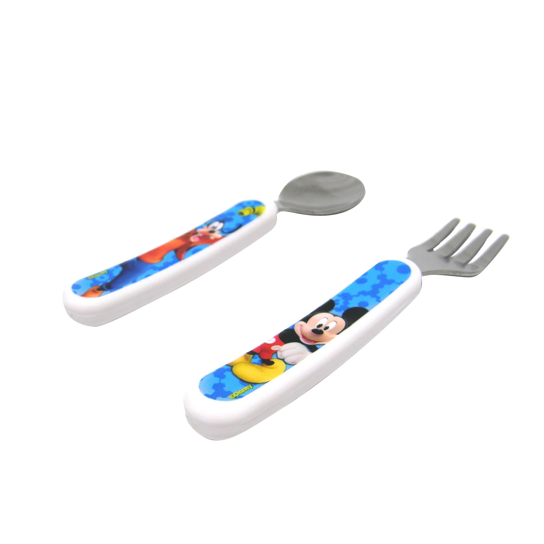 The First Years Fork & Spoon Set Mickey Mouse
