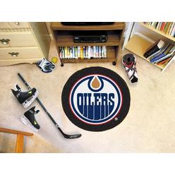 Fanmats Sports Licensing Solutions, LLC NHL - Edmonton Oilers Puck Mat 27" diameter