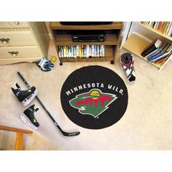 Fanmats Sports Licensing Solutions, LLC NHL - Minnesota Wild Puck Mat 27" diameter