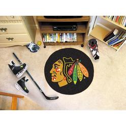 Fanmats Sports Licensing Solutions, LLC NHL - Chicago Blackhawks Puck Mat 27" diameter