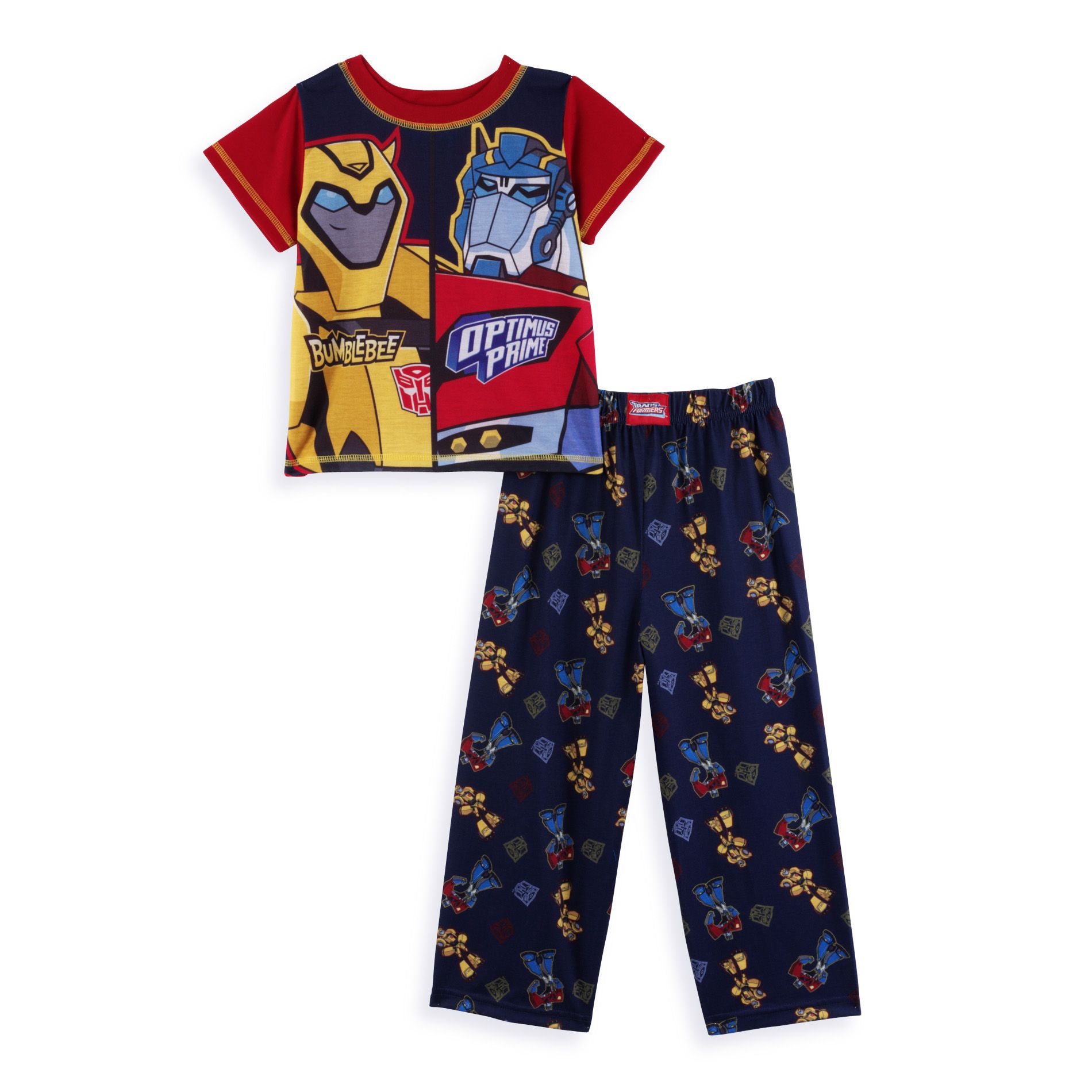 Transformers Boy&#39;s 4-7 Short Sleeve Pajamas