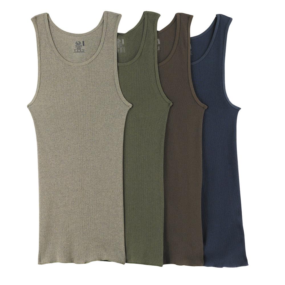 Fruit of the Loom Men's 4-Pack Assorted A-Shirts