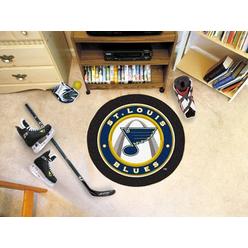 Fanmats Sports Licensing Solutions, LLC NHL - St. Louis Blues Puck Mat 27" diameter