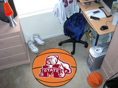 Fanmats Mississippi State Basketball Rugs 29" diameter