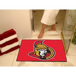 Fanmats Sports Licensing Solutions, LLC NHL - Ottawa Senators All-Star Mat 33.75"x42.5"