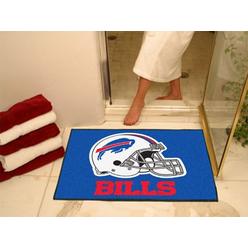 FANMATS NFL Buffalo Bills Nylon Face All-Star Rug , 34"x45"