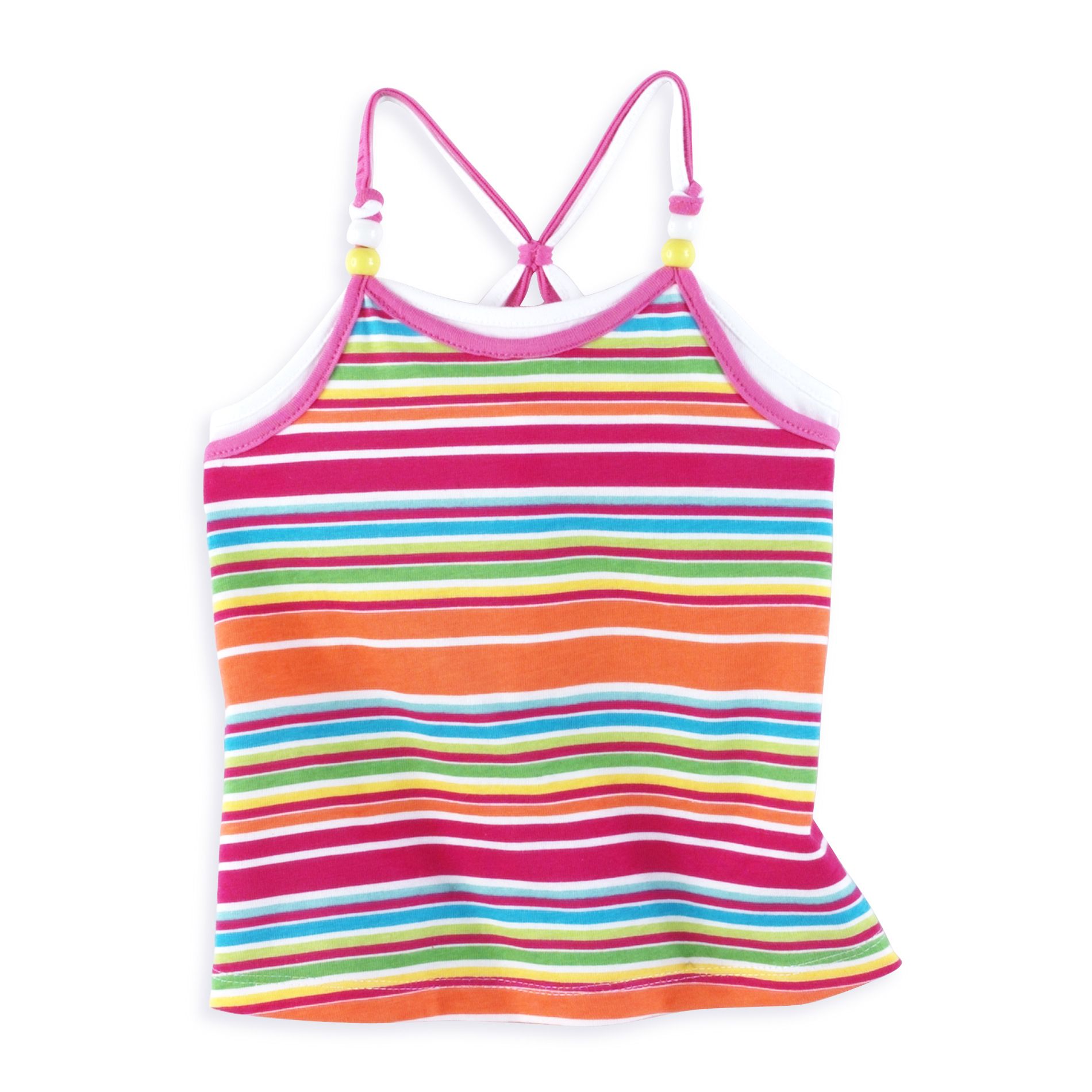 Toughskins Toddler Girl&#39;s Striped Tank with Beads