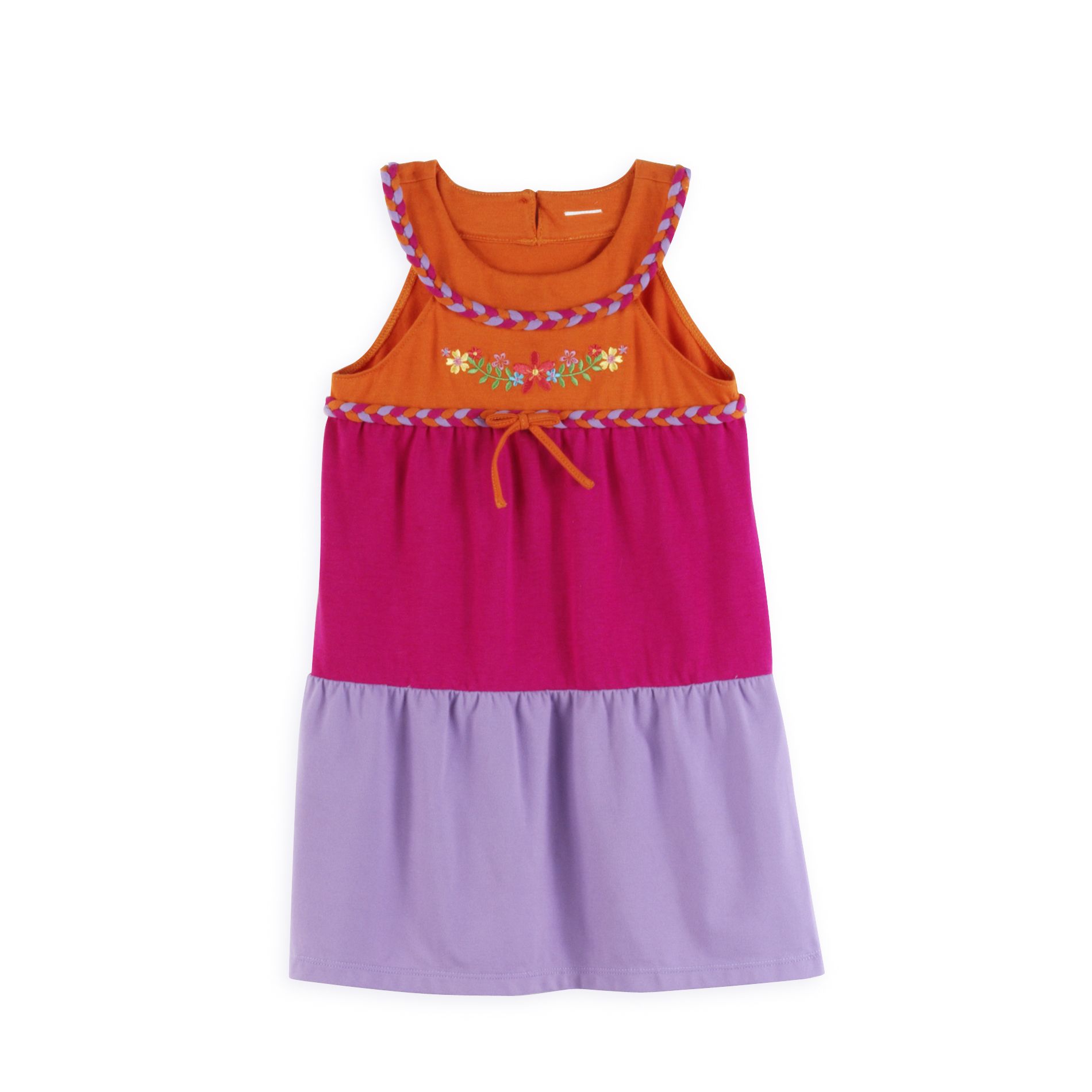 Toughskins Toddler Girl&#39;s Tiered Jersey Dress