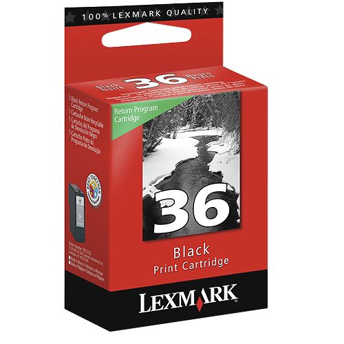 lexmark 36 black ink cartridge