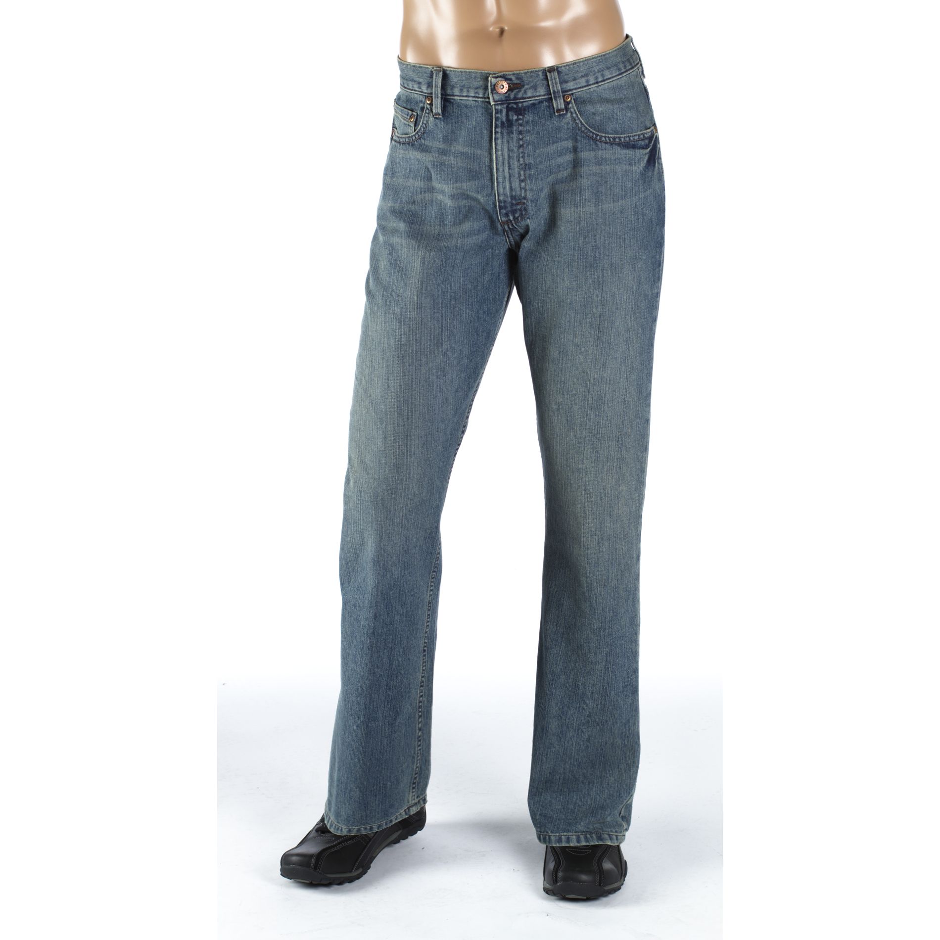 Wrangler Men&#39;s Lower Waist Relaxed Fit Jeans