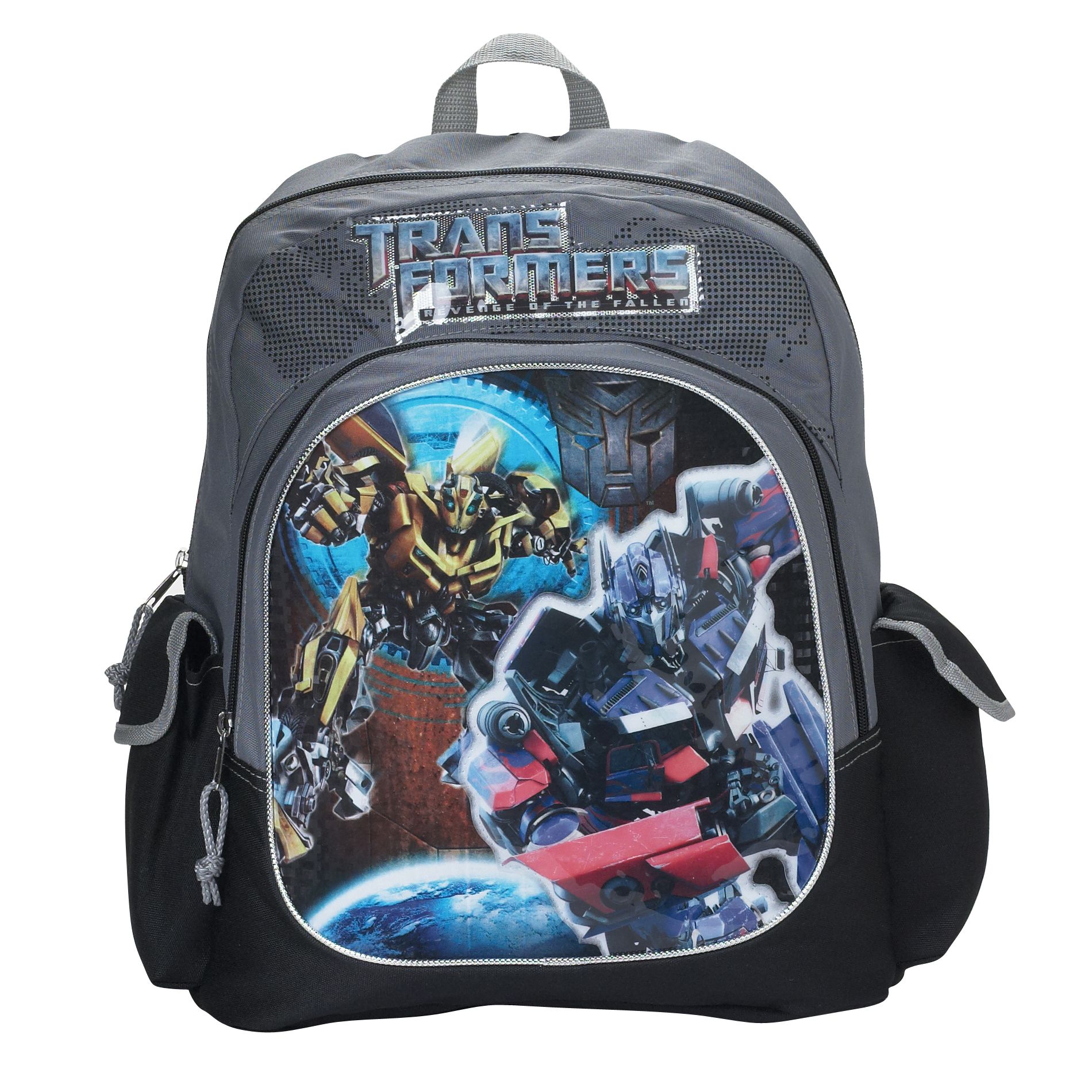 Transformers Autobots Optimus Prime & Bumblebee Tiered Look Light-Up  Backpack