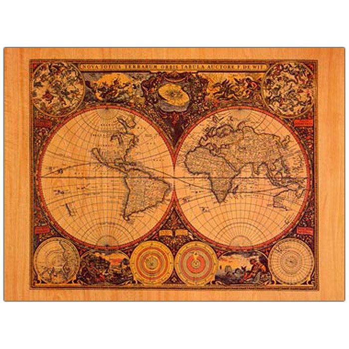 Trademark Global 14x19 inches "World Map"